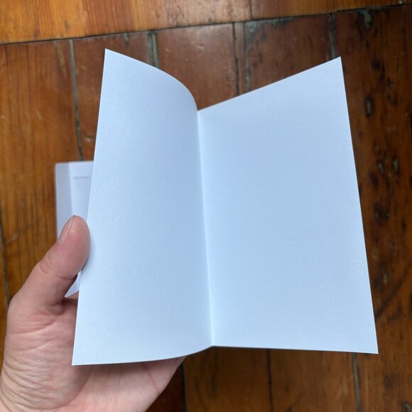 Ski Lift Blockprint Greeting Card - Picture 4 of 5